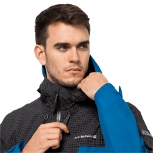 Jack Wolfskin Wanderjacke DNA Rhapsody mit Systemreissverschluss - wasserdicht, winddicht, PFC-frei - blau Herren